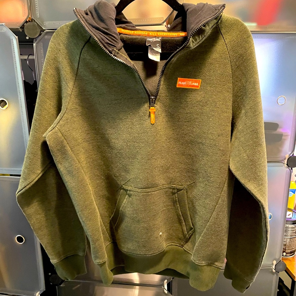 ⭐️ 2 for $25 Deal ⭐️ Flag nor Fail 1/4 zip Hoodie